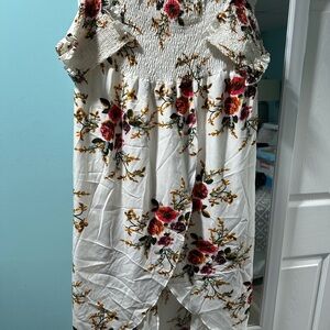 Floral Off-Shoulder Dress